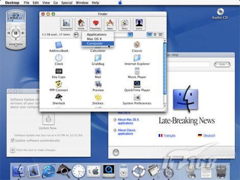 三十年经典再现 苹果Mac系统发展史