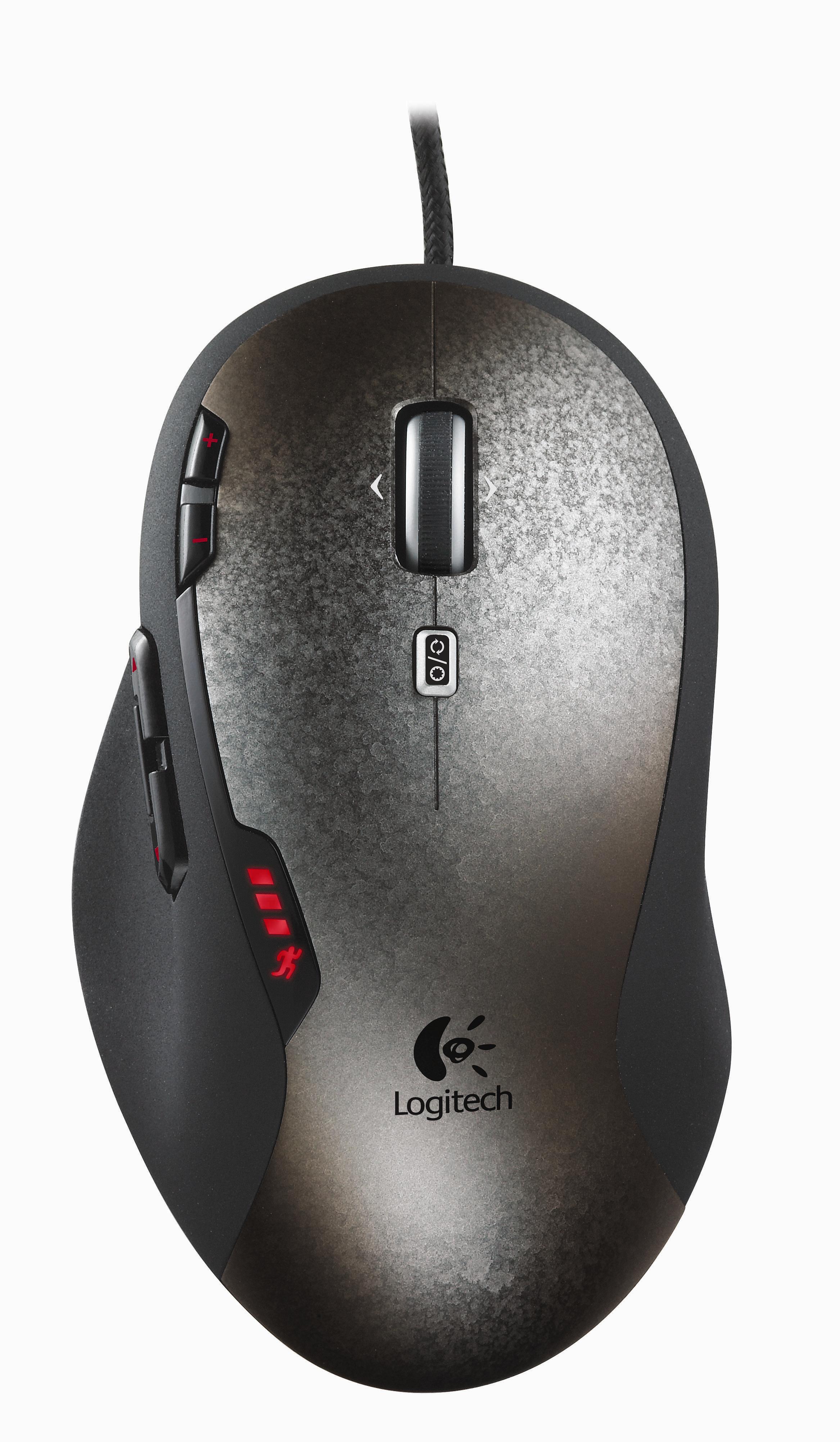 游戏鼠标Logitech G600使用寿命长且质量高