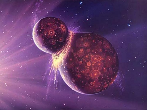 月球是怎样形成的?