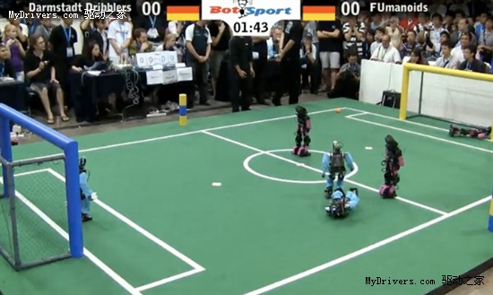 2010机器人世界杯落幕 决赛全场精彩视频-机器