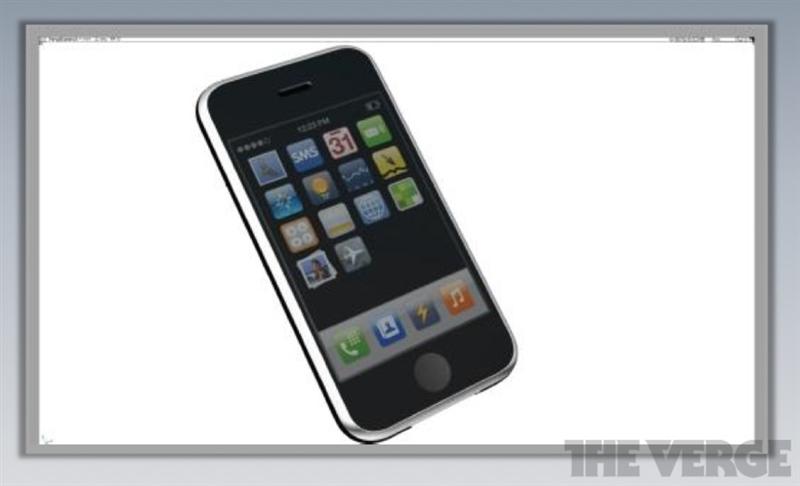 这次看着不错:苹果再放iphone原型设计图