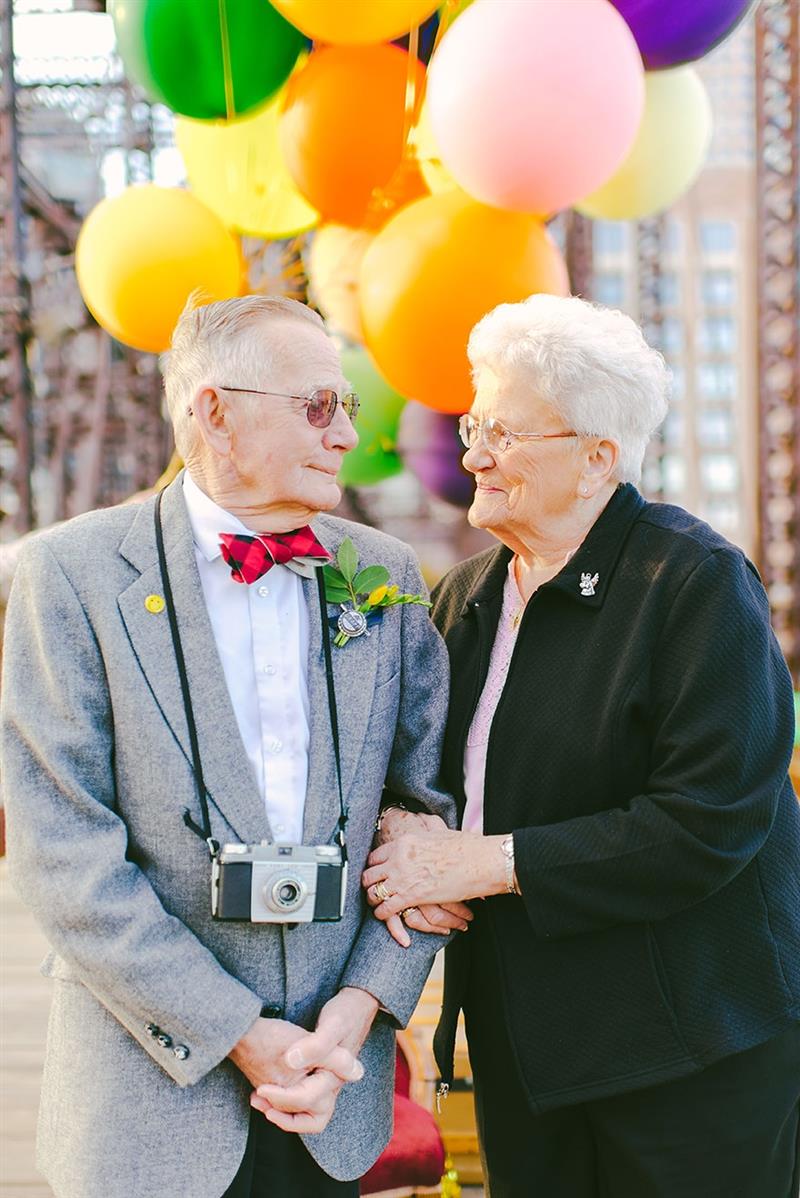老人结婚61年重拍结婚照 温暖感人-第4页