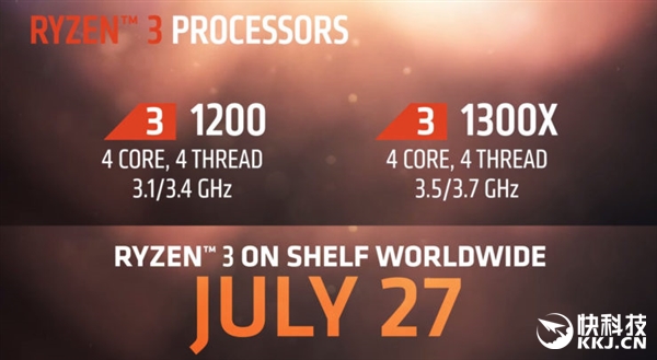 AMD Ryzen 3 1200/1300X۸ع⣺ܱȿi5