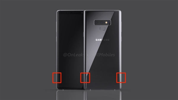 爆料大神否认：三星Note 9不会新增第5颗侧键用于截屏