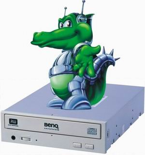 BenQ 4X DVD+RW 1299，为DVD刻录机普及推波助澜