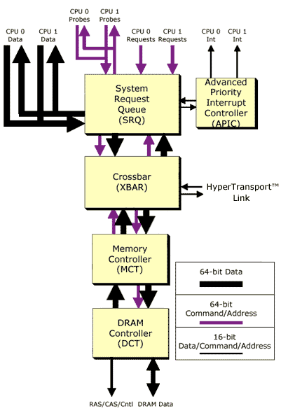 AMD64处理器已内置双内核？