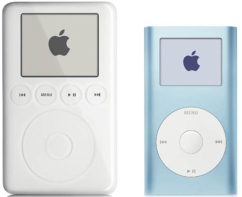 apple发布彩色ipod mini