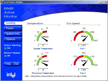 Intel发布1.20版Active Monitor硬件监控软件