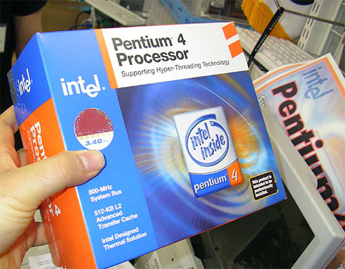 Pentium4 3.4GHz秋叶原抢闸上市