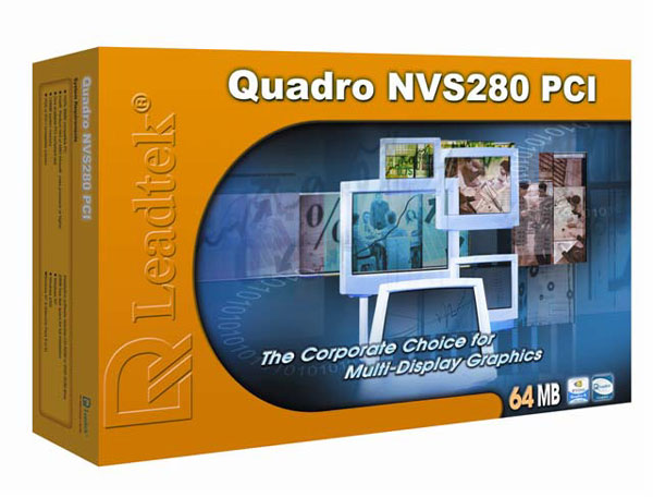 nVIDIA Quadro NV280 PCI出货，PNY/丽台配合