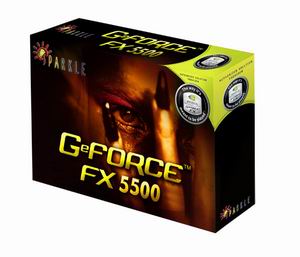 Sparkle旌宇推出Geforce FX 5500，强攻低端DX9市场