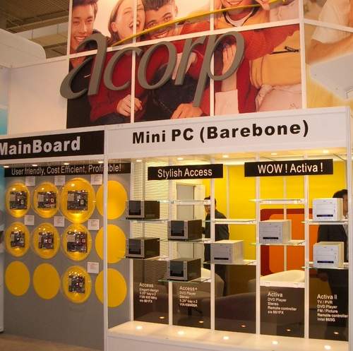 Cebit2004速递：ACORP佰钰推出影音家电PC