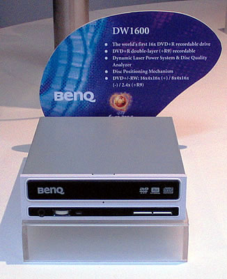 全球最快 16X DVD 刻录机现身德国 CeBIT