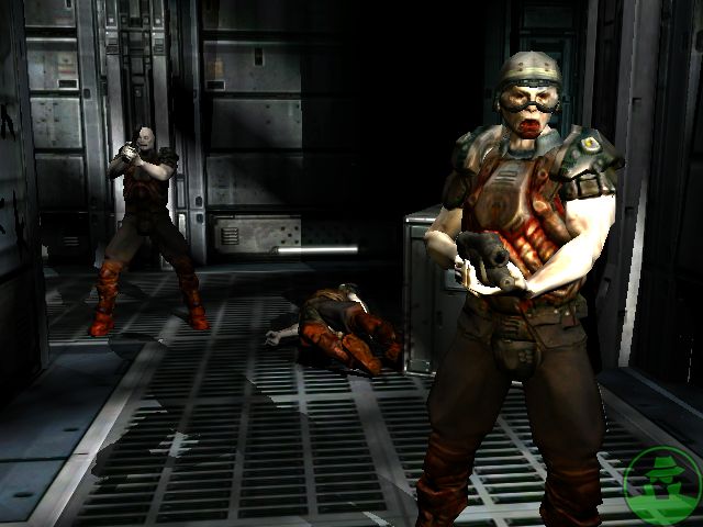 大量DOOM3 XBOX版最新截图