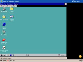 在掌上电脑上运行Win98