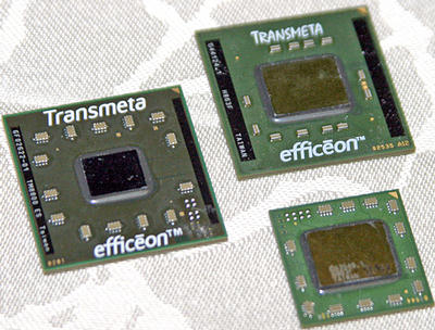 Computex2004，Transmeta Efficeon TM8620/TM8800