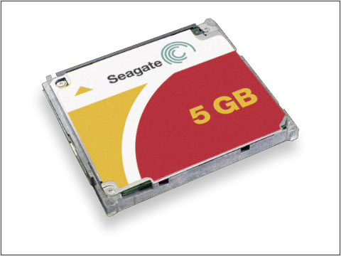 Seagate宣布5GB CFII硬盘