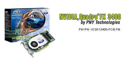 PNY发布支持SLI的新一代Quadro FX专业显卡