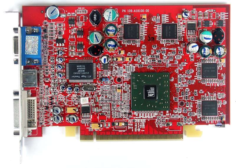 ATi PCI Express显卡清晰照片预览