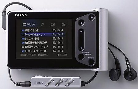 sony推出mp4播放器