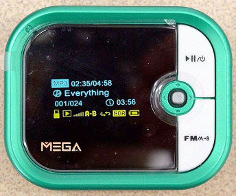 运动型MP3-微星MEGA PLAYER 515试用小记