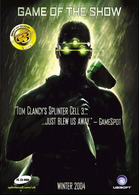 每日游戏：Splinter Cell Chaos Theory正式发布