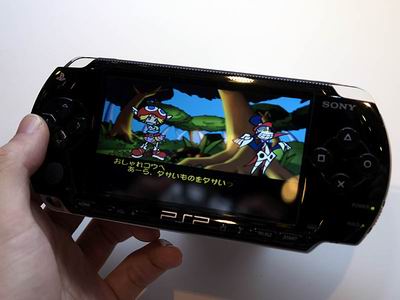 Sony PSP手掌游戏机照片
