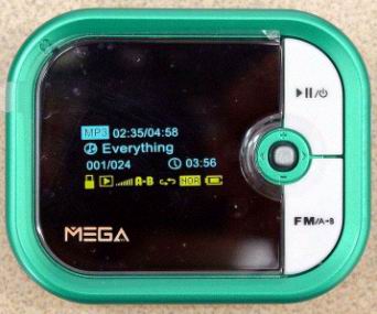 运动型MP3-微星MEGA PLAYER 515试用小记