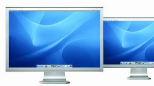 苹果推出30英寸Cinema高清液晶显示器,用于Power Mac、PowerBook和PC的宽屏显示器新系列产品
