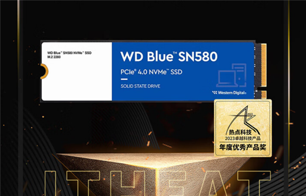 429元起 西部数据WD Blue SN5000 SSD开售:最高可选4TB
