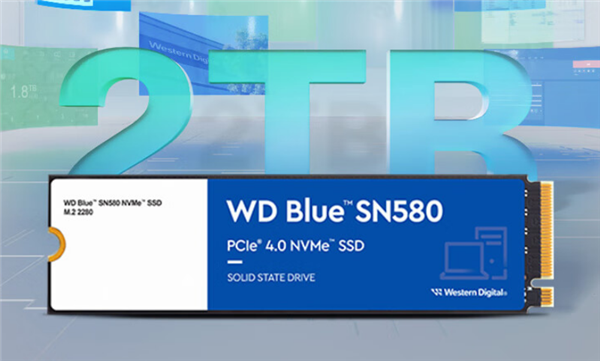 429元起 西部数据WD Blue SN5000 SSD开售:最高可选4TB