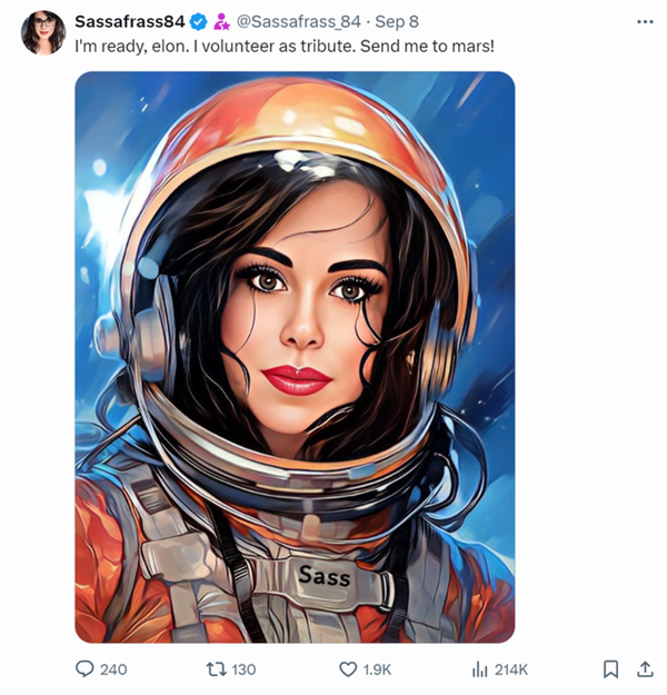 马斯克明确火星时间表：2年星舰起飞 4年载人飞行 20年殖民地