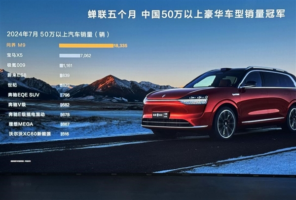 问界M9五座版登场:业界首个车规级投影巨幕功能再迎升级