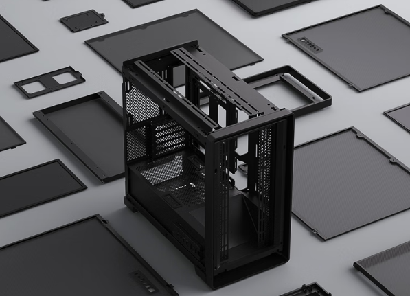 金河田逐风机箱首发299元:全域立体风道 五面大面积Mesh网孔