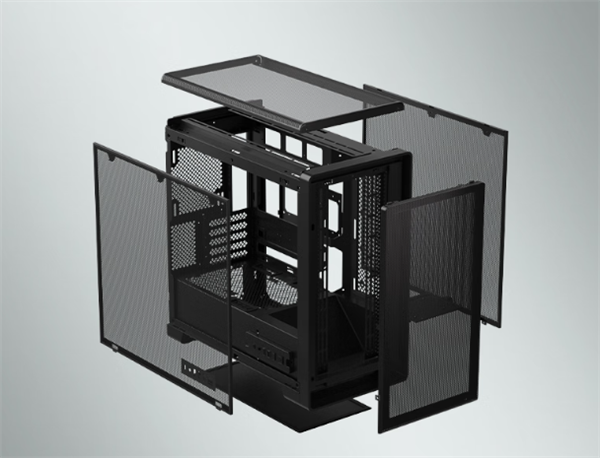 金河田逐风机箱首发299元：全域立体风道 五面大面积Mesh网孔