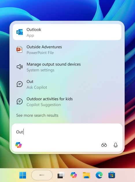 Windows搜索框被取代！微软推送任务栏Copilot聊天框