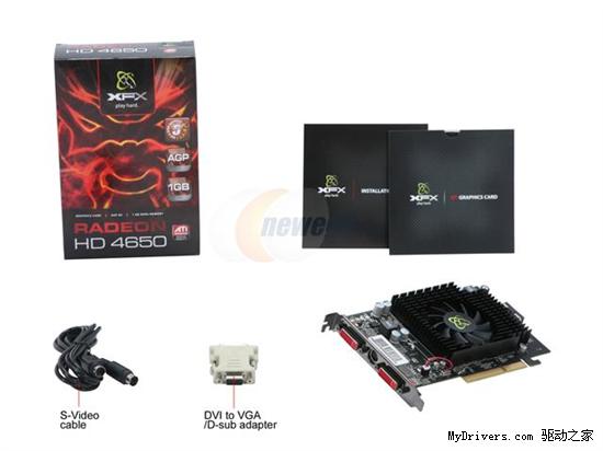讯景也来布AGP Radeon HD 4650 低价上市