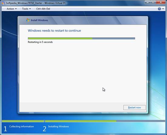 Windows 7 Starter完整安装及桌面截图