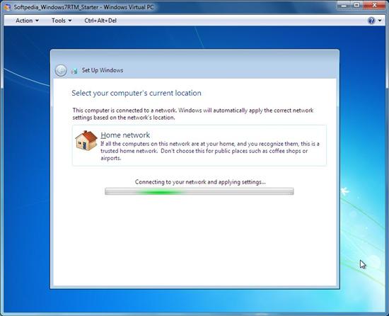 Windows 7 Starter完整安装及桌面截图