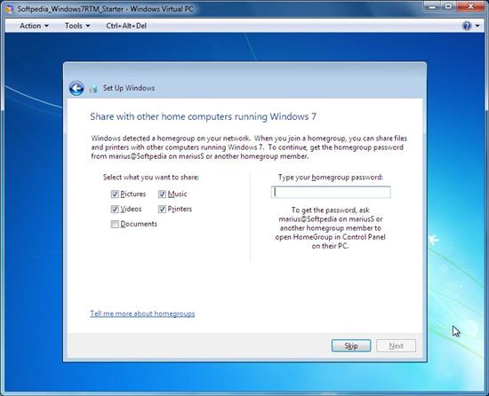 Windows 7 Starter完整安装及桌面截图