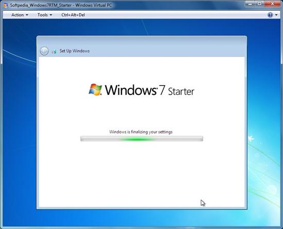 Windows 7 Starter完整安装及桌面截图