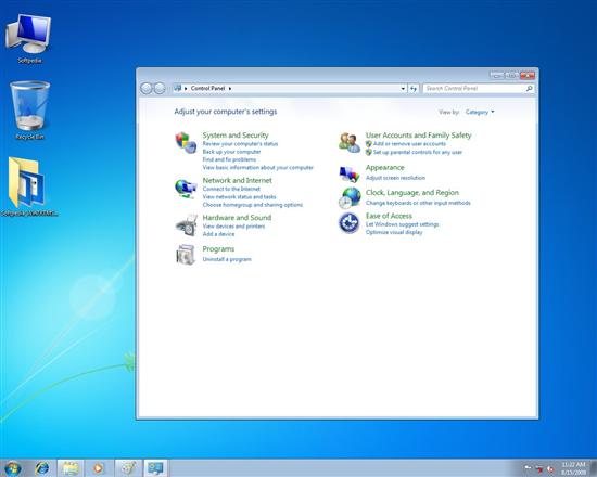 Windows 7 Starter完整安装及桌面截图