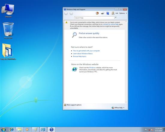 Windows 7 Starter完整安装及桌面截图