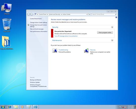 Windows 7 Starter完整安装及桌面截图