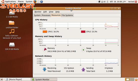 比Windows 7更好的选择 台电A8也装Ubuntu