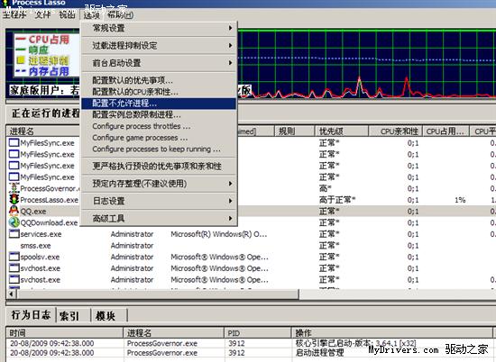 下载：进程管理Process Lasso 3.64