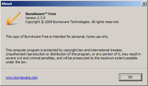 下载：免费刻录BurnAware 2.3.8正式版