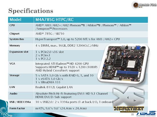 华硕推&ldquo;绝对高音&rdquo;系列785G音频主板