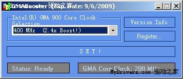 Intel显卡超频工具发布新版 支持GMA900
