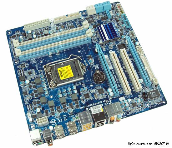 技嘉新款低端小板型P55：GA-P55M-UD2